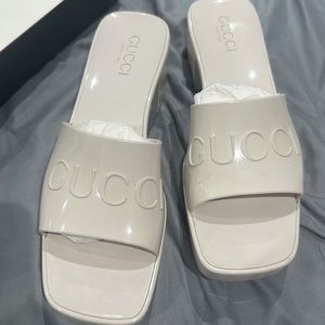 Rubber Gucci Slides